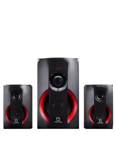 ALTAVOCES HIDITEC 2.1 MULTIMEDIA H400 80W BLUETOOTH USB SD RADIO