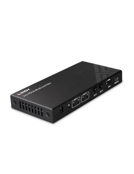 Lindy 38313 matriz de conmutación Matriz de conmutación AV 6,2 W